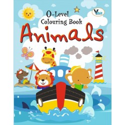 كراسة تلوين للاطفال الحيوانات متعة التلوين الذكي ورق فاخر 16 0-Level coloring VI-037-1